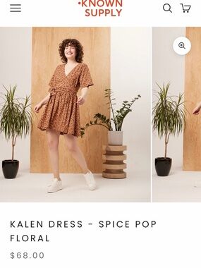 Known supply Kalen dress